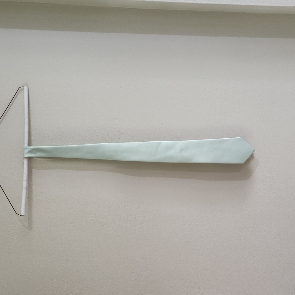 Mint Green Tie with Matching Pocket Square